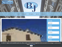 Tablet Screenshot of bejimmobiliare.it